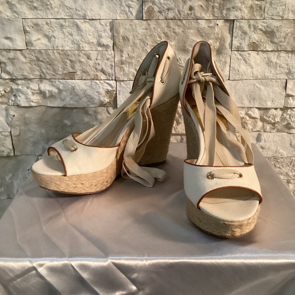 Michael Kors Lilah Wedge espadrille sandals